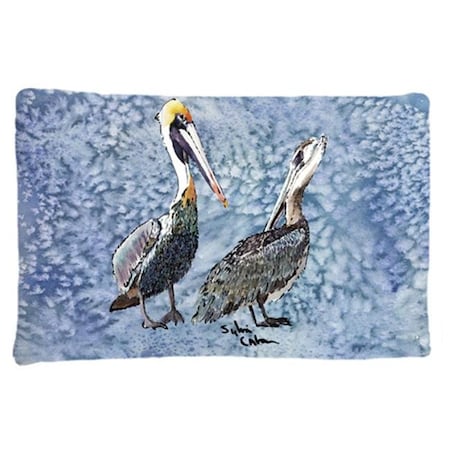 Carolines Treasures 8409PILLOWCASE 20.5 x 30 in. Pelican Moisture Wicking Fabric Standard Pillow Case 8409PILLOWCASE